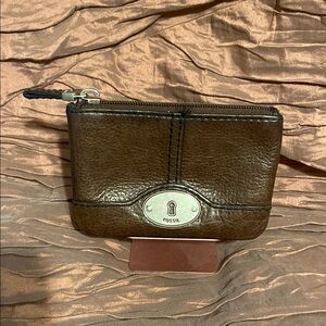 Fossil Brown Leather Men's Bag